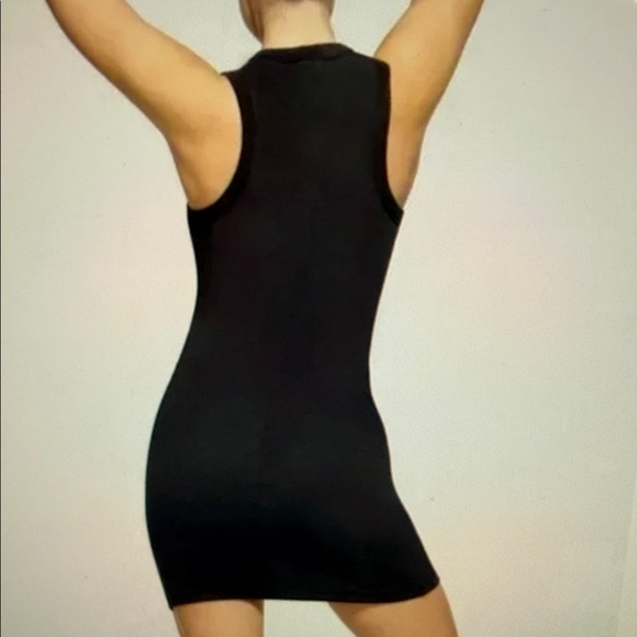 NWOT  SKIMS COTTON RIB MINI TANK Dress - Picture 3 of 6